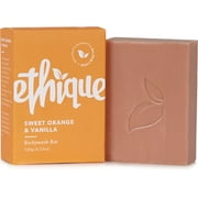 Ethique Sweet orange & Vanilla Bodywash Bar 4.23 oz - (Pack of 3)