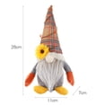 thumbnail image 4 of AYktou Fall Gnomes Decor Thanksgiving Sunflower Gnomes, Autumn Gnomes Tiered Tray Decor, Faceless Doll Ornaments Handmade Stuffed Gnomes Gifts for Festival Party Shelf Home Decor, 4 of 9