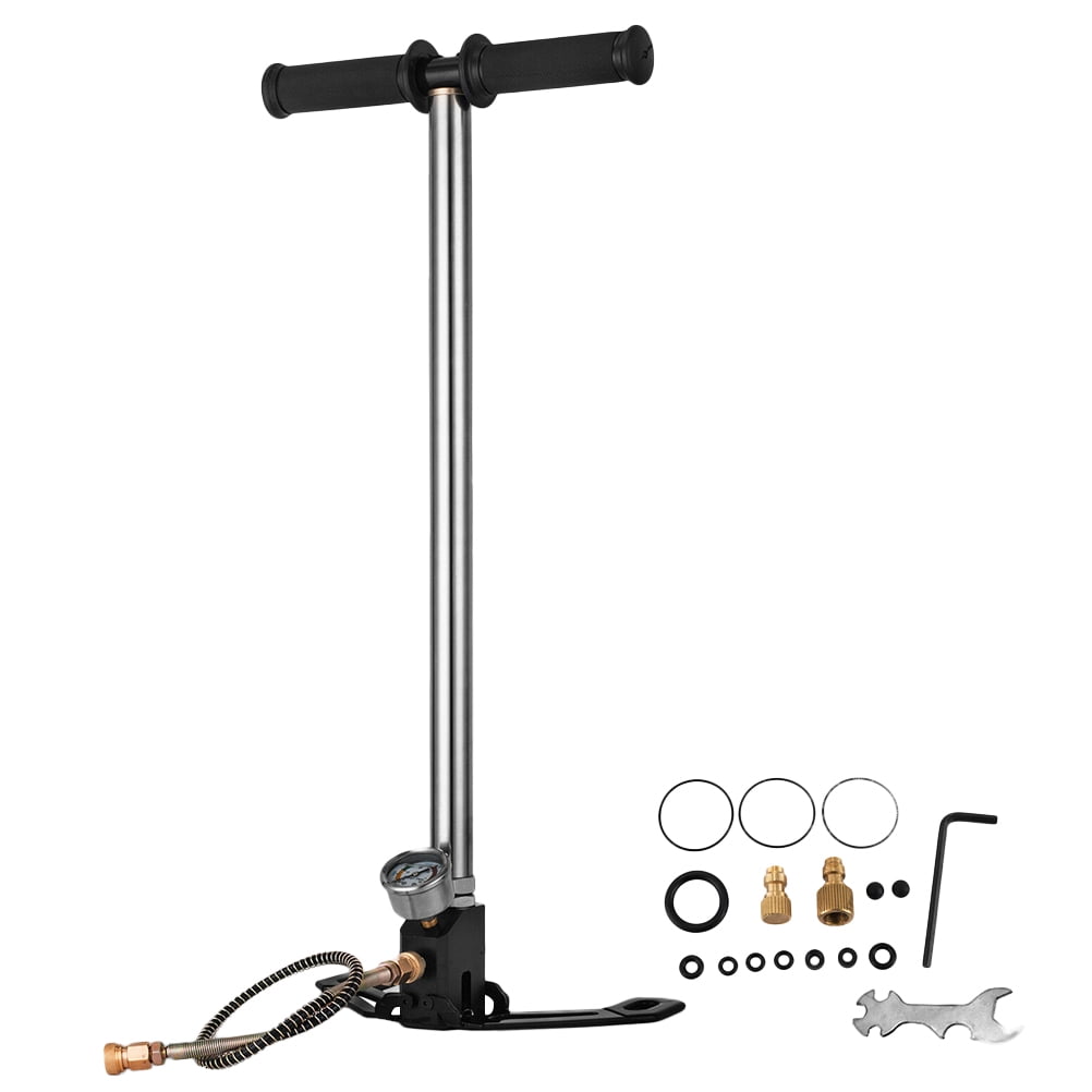 1 Set Manual Bike Tire Pump High Pressure Inflator Easy Use Bicycle