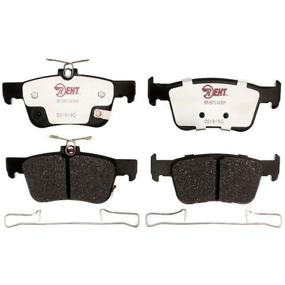 Rear Brake Pad Set - Compatible with 2018 - 2022 Honda Accord 2019 2020 2021