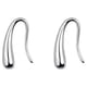 thumbnail image 1 of Guardurnaity 1 par de pendientes de gancho estéticos elegantes para novia, pendientes para fiesta, oficina, baile, vacaciones, joyería artística, Ropa, zapatos y accesorios Miscelánea Plata, 1 of 6