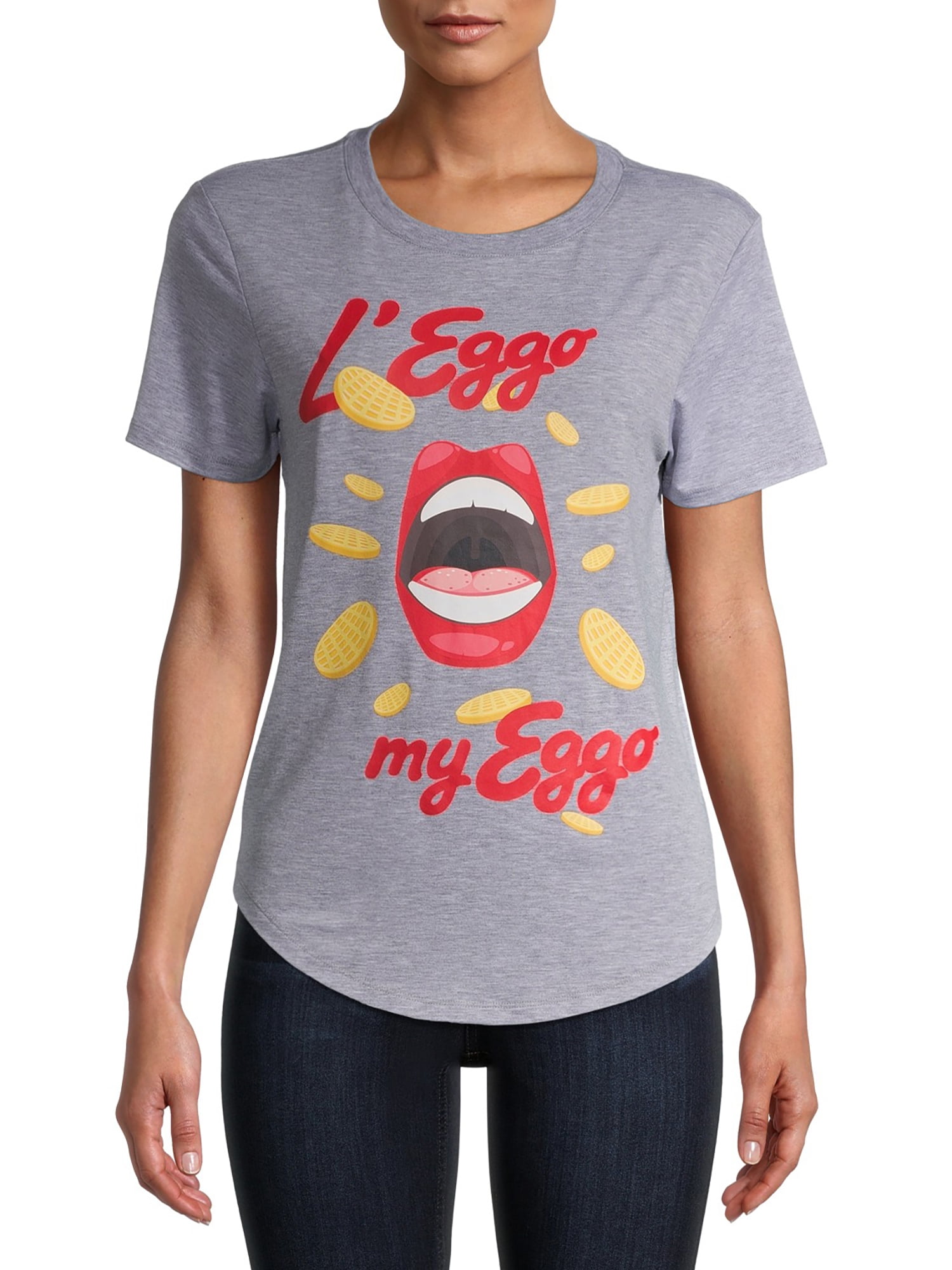 Eggo Juniors' T-Shirt - Walmart.com