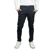 Victorious Men's Basic Casual Slim Fit Stretch Chino