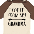 thumbnail image 4 of Inktastic I Got It From My Grandma Boys or Girls Long Sleeve Baby Bodysuit, 4 of 5
