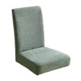 thumbnail image 2 of Funda elástica grande para silla de comedor con respaldo alto y fundas extraíbles para boda Verde, 2 of 9