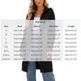 thumbnail image 4 of Jsaierl Womens Long Hooded Chunky Cable Knit Cardigans Sweaters with Front Pockets Cozy Fall Plus Size Outerwear Tops, 4 of 8