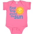 thumbnail image 3 of Inktastic First Trip Around the Sun Sunny Birthday Boys or Girls Baby Bodysuit, 3 of 5