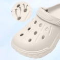 thumbnail image 5 of Huowey Summer Toddler Girls Clogs Garden Shoes Cute Cartoon Animal Graphic Lightweight Non-Slip Tole Breathable Water Sandals Outdoor Beach Pool Soft Casual Footwear Slipper,White,7-8 Years, 5 of 8