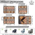 thumbnail image 7 of TSOVTHRID Eagle Aztec Tribal Geometric Print Non-Slip Recliner Cover, 4 Pcs Stain Resistant Recliner Slipcover Furniture Protector, 1 Seat Recliner Chair Slipcovers for Living Room, 7 of 7