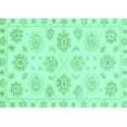 thumbnail image 1 of Ahgly Company Indoor Rectangle Oriental Turquoise Blue Traditional Area Rugs, 4' x 6', 1 of 4