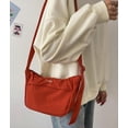 thumbnail image 2 of Kukuzhu Quilted Shoulder Tote Bag Women Canvas Hobo Bag Casual Fashion Dumling Bag Crossbody Bag, 2 of 5