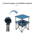 thumbnail image 2 of ZXFODX Mesa plegable para acampar,Mesas de playa para arena plegable,Mesa de campamento,Viene con 4 portavasos y bolsas de almacenamiento,Desplegado y plegado rápido,Adecuado para acampar, 2 of 5