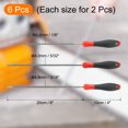 thumbnail image 2 of Unique Bargains 6Pcs Chainsaw Chain Sharpening File 1/8", 5/32", 3/16" with White Steel Sharpener, 2 of 6