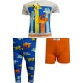 thumbnail image 2 of Komar Kids Boys Pokemon Pikachu and Friends Launch into Action Pajamas (6), 2 of 2
