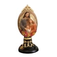 thumbnail image 2 of Estatua de la familia de Jesús de resina Artesanía Exhibición de mesa religiosa Colección Religiosa 22cm, 2 of 9