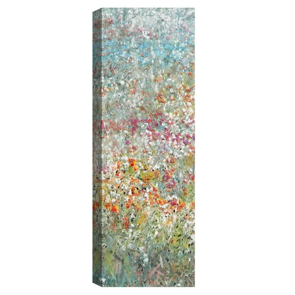 Flower Field Panel I by Studio Arts Canvas Art Print