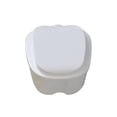 thumbnail image 1 of Boîte de Bain pour Dentier - Soin Complet pour Dentiers Blanc, 1 of 5