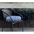 thumbnail image 2 of FBTS Prime 18x18 inch Blue Geometric Outdoor Bistro Chair Cushions, Pack of 2, 2 of 7