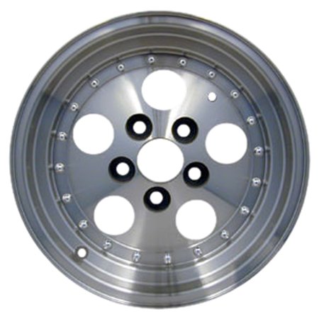 15 X 8 Used OEM Aluminum Alloy Wheel  as Cast  Fits 1991-1994 Jeep Wrangler