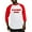 Red/White, variant on CafePress - GAMER DAD Baseball Jersey - Cotton Baseball Jersey, 3/4 Raglan Sleeve Shirt