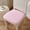 Pink, variant on Thickened Rebound Foam Seat Cushion for Dining Chairs, Office Stools, and Car Seats - Ergonomic Support for Back Pain Relief