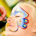 thumbnail image 3 of Face Paint Kit, Easy Clean Body Paint Kit Safe Colorfast Versatile Reliable  for, 3 of 7