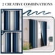 thumbnail image 2 of 2 cortinas Yakamok 100% opacas, 240 x 240 cm, con ojales, color azul, 2 of 7