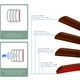 thumbnail image 5 of Moldura flexible | Tira de sellado autoadhesiva y moldura de pared autoadhesiva para bordes de azulejos, salpicaderos y esquinas | Moldura de goma de 6 metros para mejoras y decoración del hogar, 5 of 7