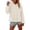 Beige, variant on Summer Cotton Linen Tops for Women Long Sleeve Shirt Cardigan Frog Button Open Front Loose Everyday Wear Casual Blouse Lightweight Beach Sun Coverup With PocketKhaki Size M