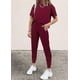 thumbnail image 2 of Conjunto Deportivo PRETTYGARDEN 2 Piezas para Mujer Color Vino Talla S, 2 of 6