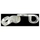 thumbnail image 4 of 100 Piezas De Plata Brillante Plateado Pegamento En Fianzas Ajuste Para Collares Pendiente Pendiente De La Joyería, 4 of 6