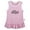 Pink Sleeveless Dresses, variant on Little Answered Prayer Funny Dresses For Baby, Newborn Babies Skirts, Infant Princess Dress, 0-24M Kids Graphic Clothes (Gray Raglan Dresses, 0-6 Months)