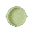 thumbnail image 1 of Air Fryer Silicone Pad Tray Fryer Pad Oil-proof Pad Baking Pad Non-stick High Temperature Resistant, Green Crjjkoy, 1 of 2