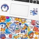 thumbnail image 2 of 50 pcs animal stickers for kids, cute for water bottles stickers, vinyl waterproof stickers for laptop, bumper, skateboard, animal stickers gifts, 2 of 5