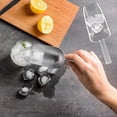 thumbnail image 4 of 8Pcs Plastic Scoop Mini Clear Flour Ice Candy Dessert Buffet Popcorn Scoop Shovel (White), 4 of 4