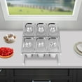 thumbnail image 3 of Spice Rack, Inclined Expandable Spice Rack Set, Countertop Condiment Holder, 3 of 17