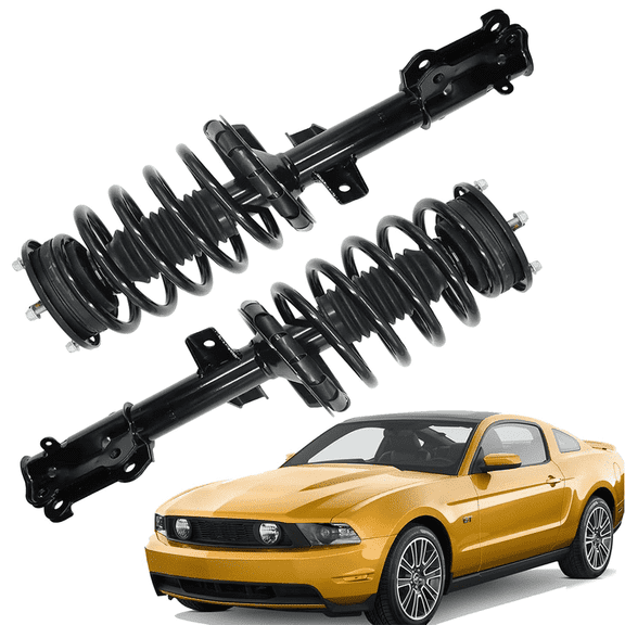 Front Struts Complete Assembly for 2005-2010 Ford Mustang, Struts and Shocks with Coil Springs, Durable, Easy to Install, OE Dirct Replace - 172138*2