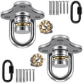 thumbnail image 1 of SELEWARE Colgador de Columpio Giratorio 360 Heavy Duty Paquete de 2, 1 of 7