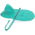thumbnail image 4 of SHAR 1 Pcs Imperméable pour Chien, Imperméable pour Animaux de Compagnie, Vêtements Imperméables Réglables pour Animaux de Compagnie Veste de Pluie Légère Poncho Hoodies avec Bande Réfl, 4 of 5