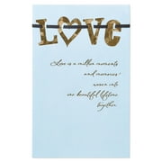 American Greetings Love Anniversary Card for Couple with Foil