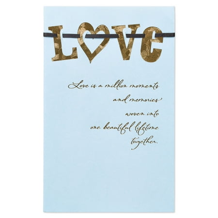 American Greetings Love Anniversary Card for Couple with Foil