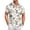White014, variant on QHRMKOG Short Sleeve Shirts for Men Relaxed Fit Tropical Print Hawaiian Shirts Breathable Holiday Button Down Beach Shirts Summer Trendy Shirts Green XL