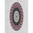 thumbnail image 1 of Ahgly Company Machine Washable Indoor Rectangle Transitional Platinum Gray Area Rugs, 7' x 10', 1 of 1