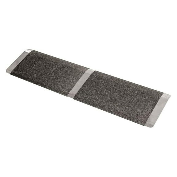 1-1/4" High, 32" Wide Solid Aluminum Mobility Threshold Ramp for Wheelchairs, Scooters, and Power Chairs