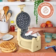 Beautiful Rotating Belgian Waffle Maker, Buttercream by Drew Barrymore