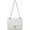 White, variant on Women Small Shoulder Bags Quilted Crossbody Distressed Jean Denim Purse Evening Bag Clutch Handbag with Chain Strap