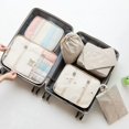 thumbnail image 1 of 7-piece Set Travel Bag Organizer Clothes Luggage Travel Organizer Blanket Shoes Organizers Bag Suitcase Pouch Packing Cubes, 1 of 2
