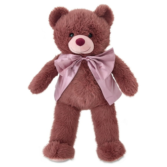 Medium Bear Plush, Mauve, 23", Valentine's Day by Way To Celebrate