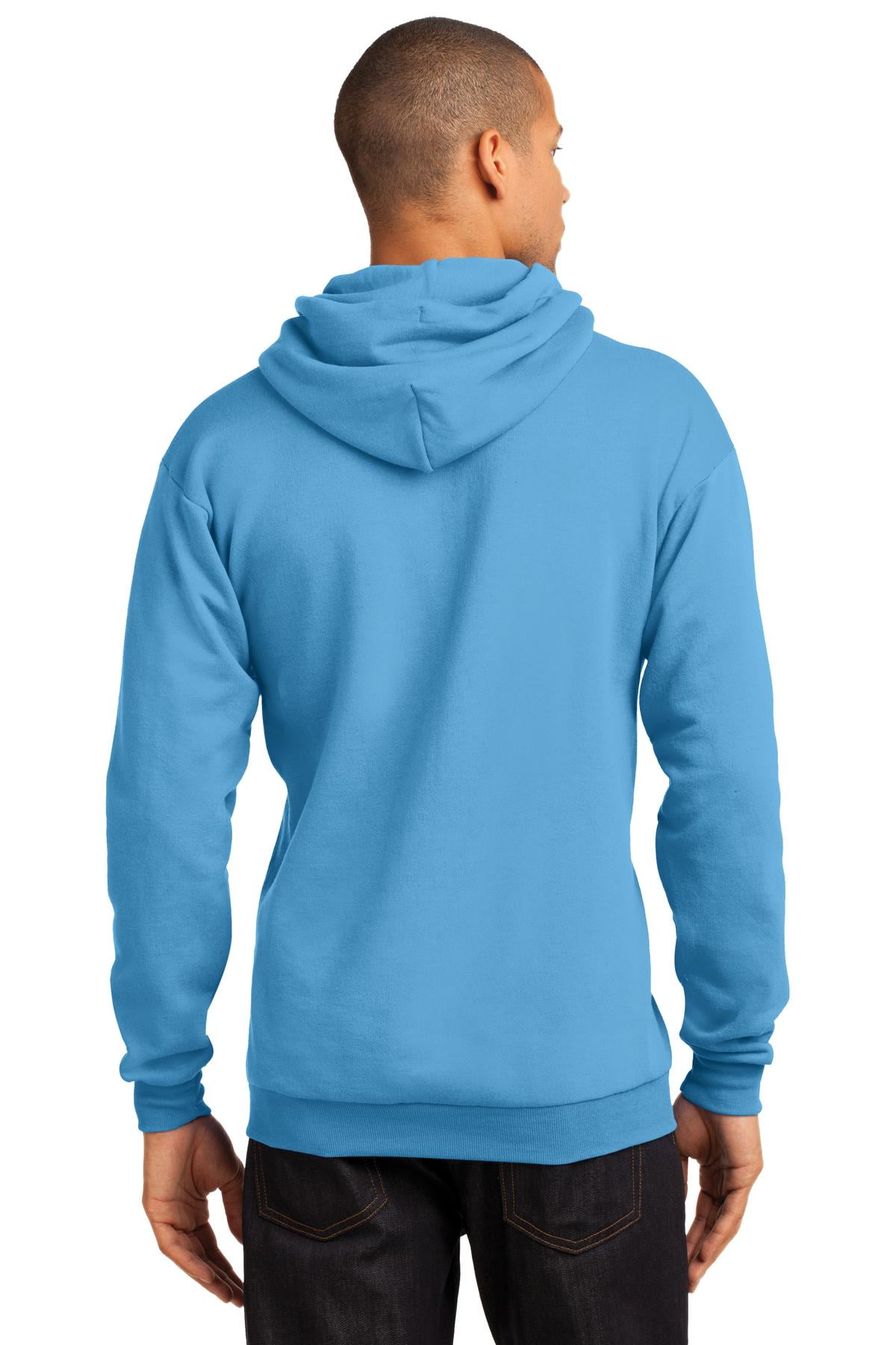 Port & Company Pullover Hooded Sweatshirt (PC78H) Light Blue