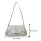 thumbnail image 2 of Bolso de hombro elegante Y2K de moda bolsos de Hobos para axilas de Color sólido bolsos de mano para mujer, 2 of 9